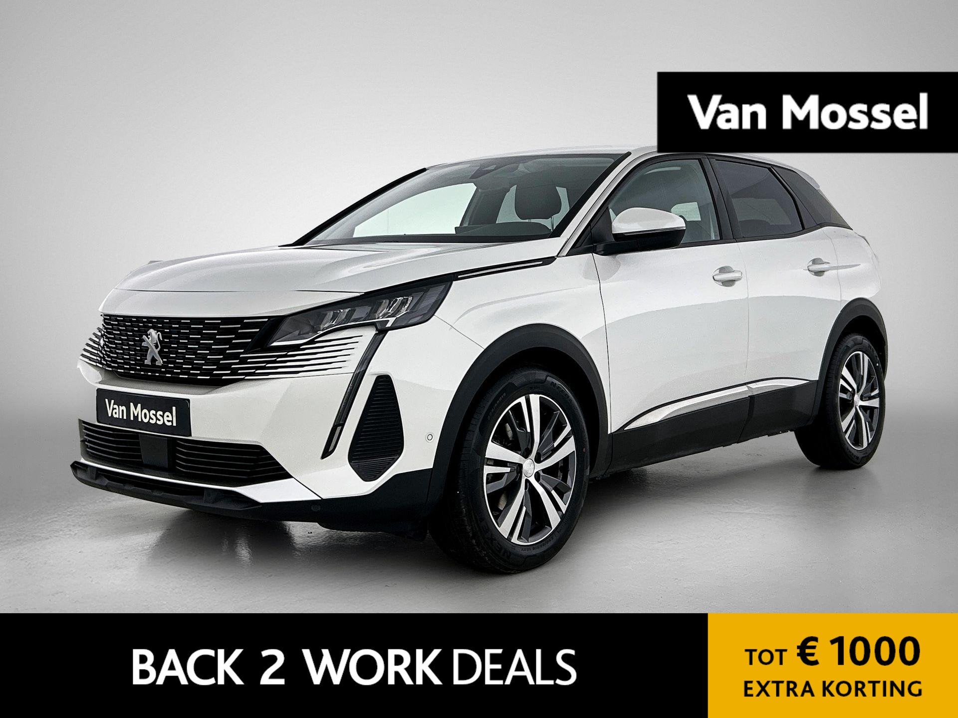 Peugeot 3008 1.2 PureTech 96kW Allure | NAVIGATIE | CAMERA |, Auto's, Voorwielaandrijving, 12 maanden, Stof, Gebruikt