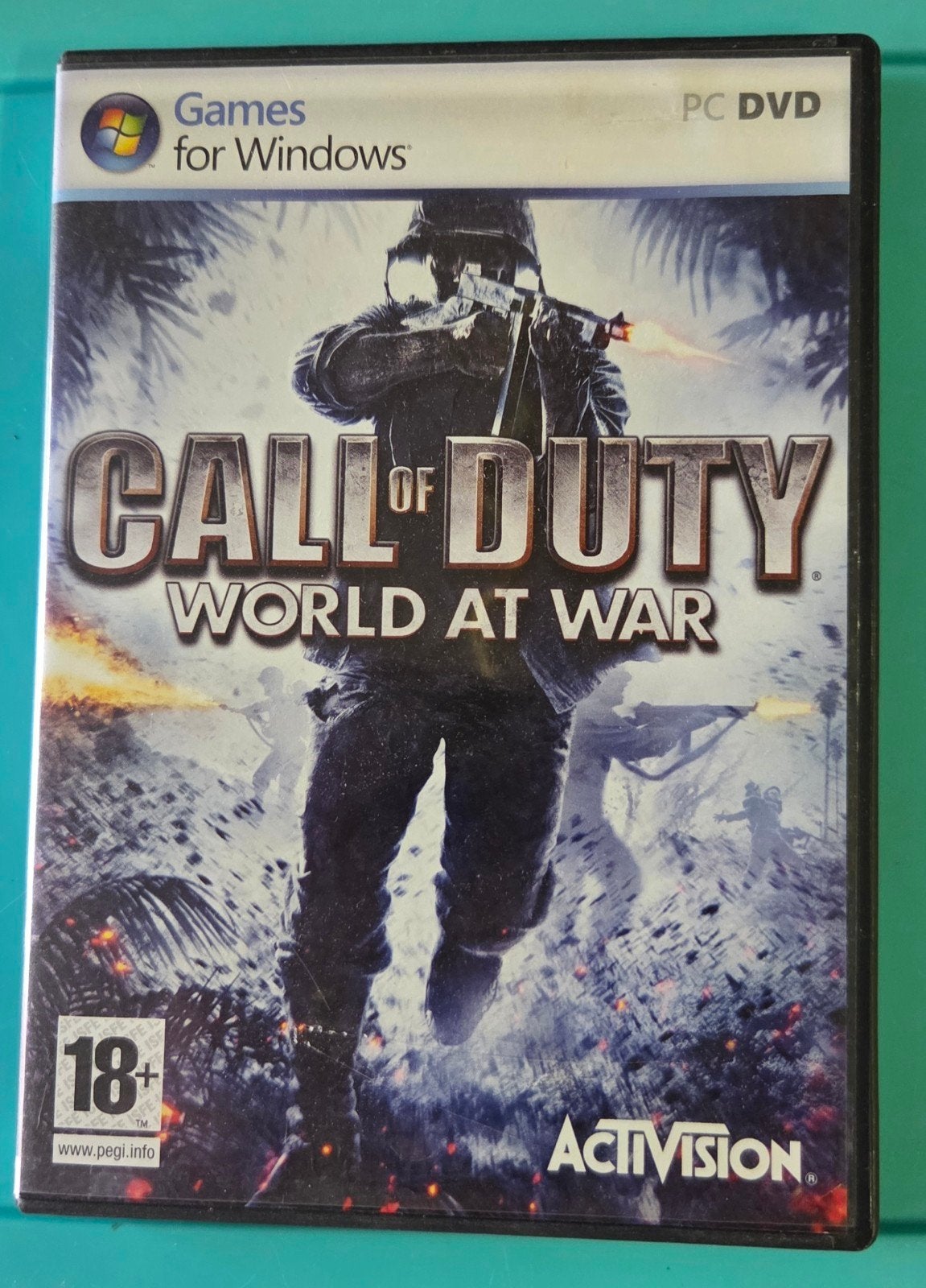 Call of Duty: World at War (PC DVD) - Actie/Shooter, Online, Gebruikt, Vanaf 18 jaar, Shooter