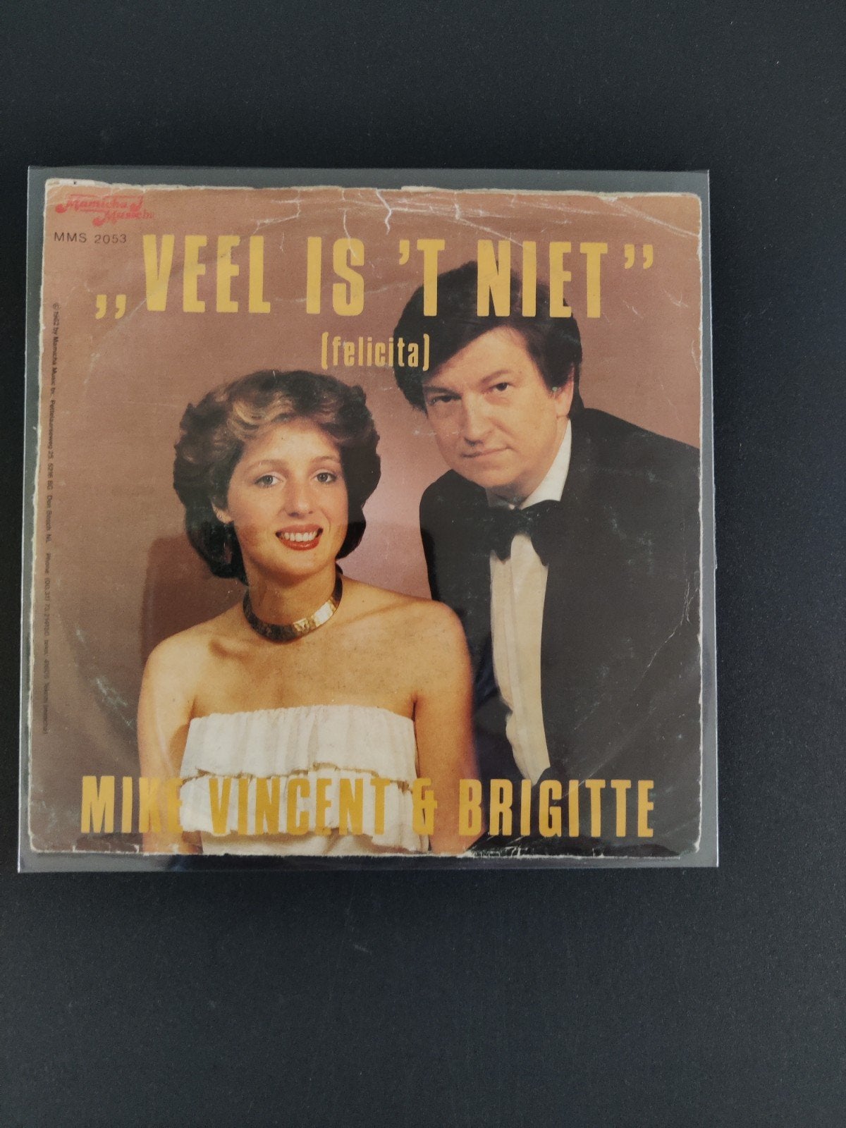 Mike Vincent & Brigitte - Veel is 't niet ( felicita ), Ophalen of Verzenden, Zo goed als nieuw, Overige formaten, Levenslied of Smartlap