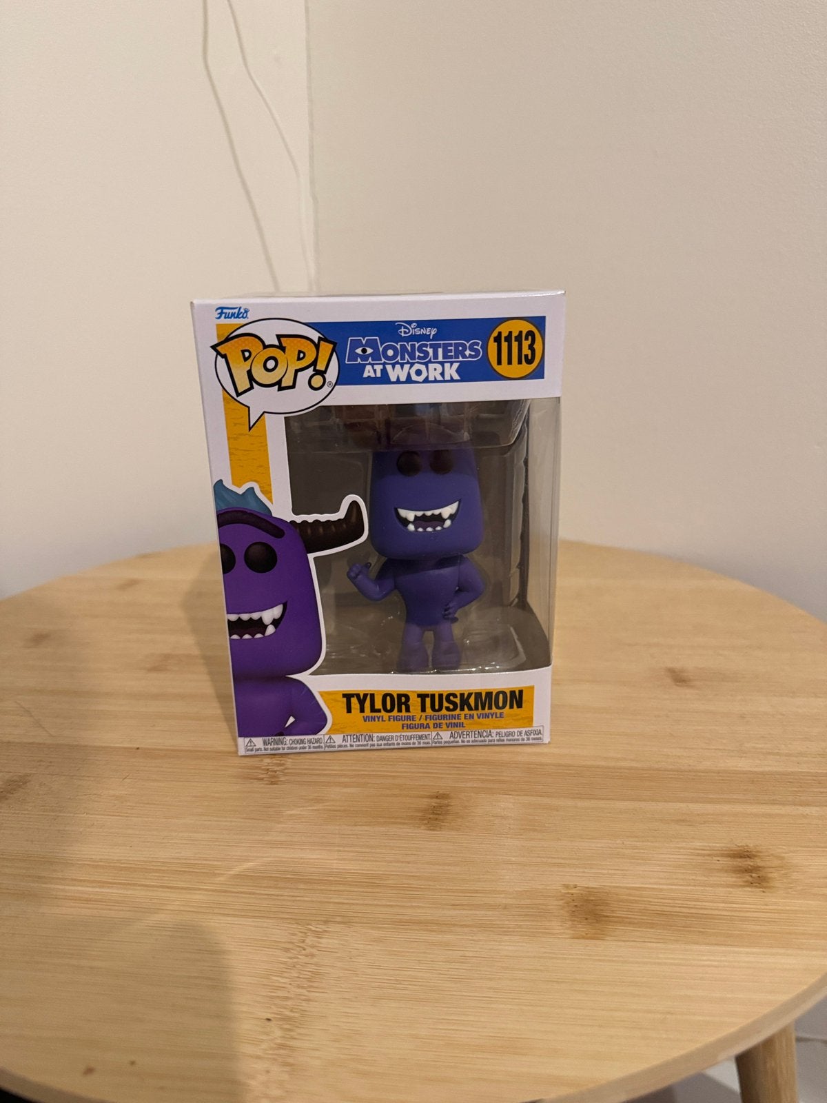 Funko Pop! Monsters at work Tylor Tuskman 1113, Ophalen of Verzenden, Zo goed als nieuw