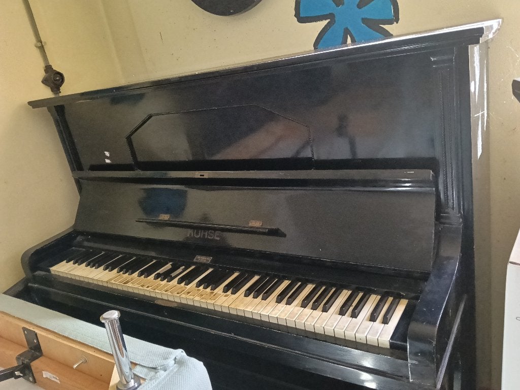 Piano, Ophalen, Gebruikt, Zwart, Piano
