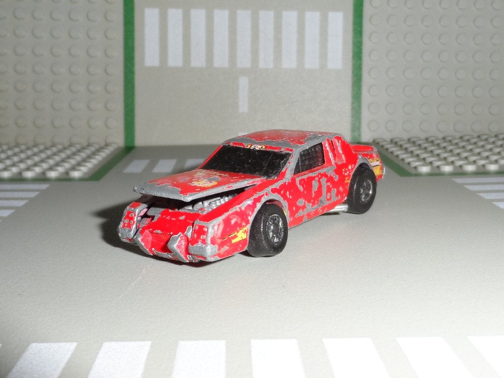 Hot Wheels - Crash Crack Up auto - Vintage 1:64, Ophalen of Verzenden, Gebruikt, Auto