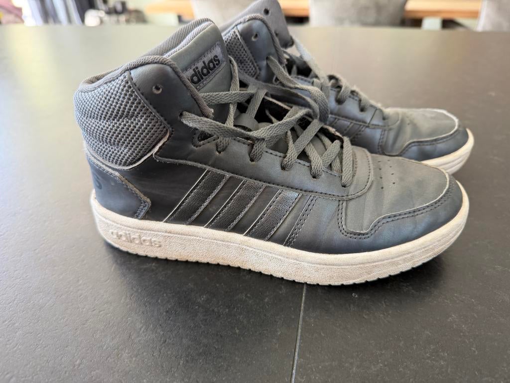 Adidas Hoops 2.0 Mid Sneakers - Maat 37, Kleding | Dames, Schoenen, Ophalen of Verzenden, Gedragen, Zwart, Sneakers of Gympen