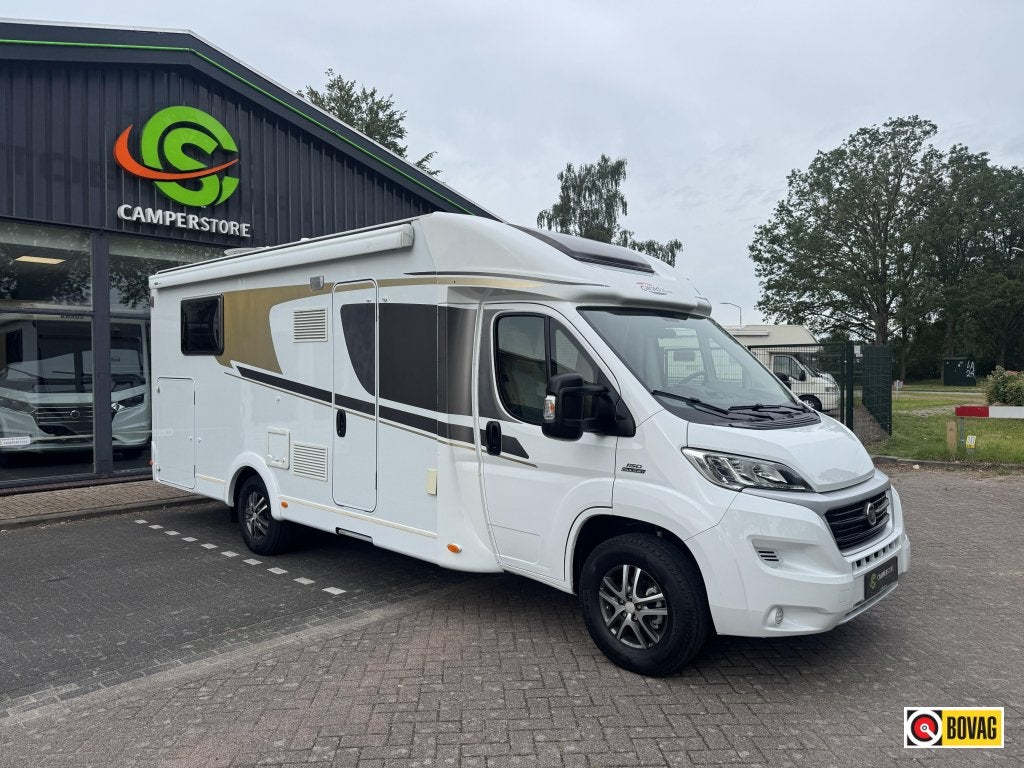Carado T 447, Caravans en Kamperen, Campers, Ringverwarming, Fiat, 7 tot 8 meter, Bedrijf