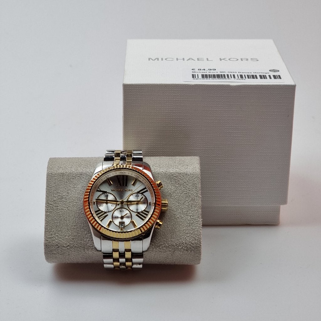 Michael Kors MK-5955 Dames Horloge, Michael Kors, Zo goed als nieuw, Support@michaelkors.com, 11 West 42nd Street
New York, NY 10036
United States