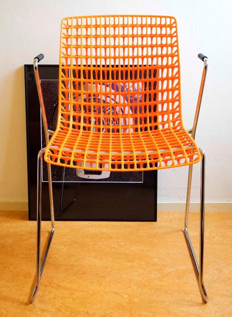 Moiré stoel oranje | Ton Haas | Workware | Dutch Design, Ophalen, Overige materialen, Overige kleuren, .