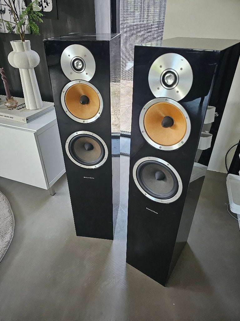 Bowers & Wilkins CM7 Luidsprekers Piano Lak, Ophalen, Vloerstaande luidspreker, Zo goed als nieuw, 60 tot 120 watt