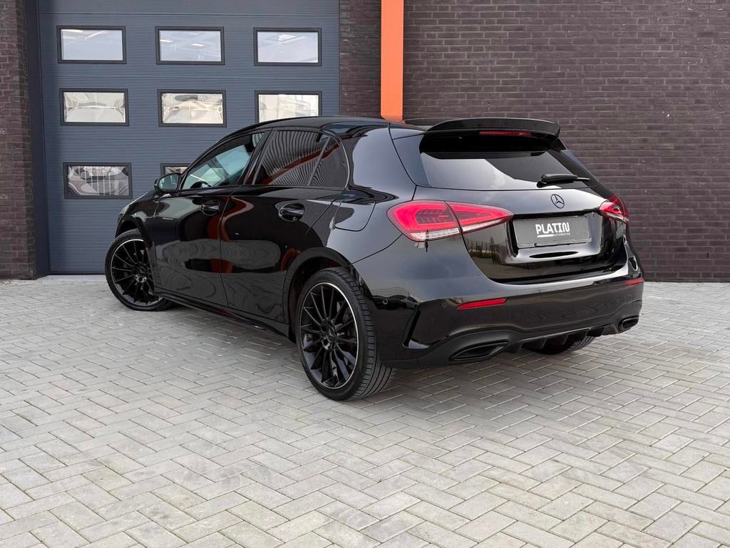 Mercedes-Benz A-klasse A250 e AMG | 2021 | Pano | Bur. | BTW, Gebruikt, 4 cilinders, 15 kWh, Zwart