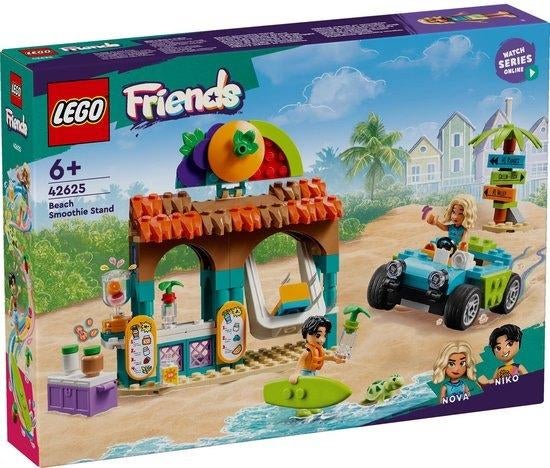 LEGO Friends Strand Smoothiekraam (42625) -Incl. Minifiguren, Ophalen of Verzenden, Nieuw, Complete set, Lego