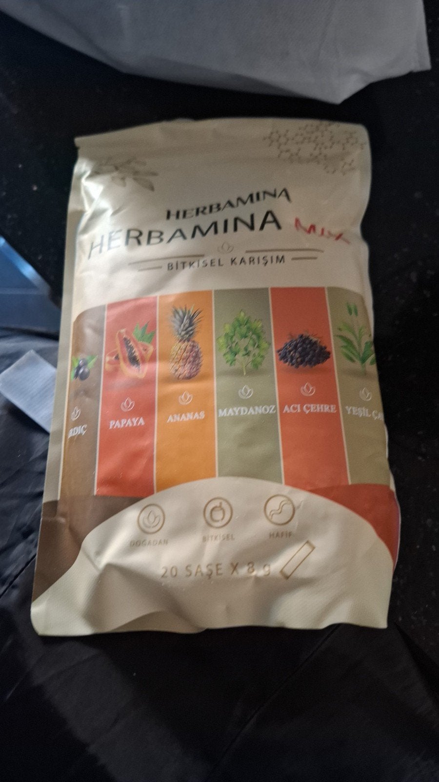2 volle pakjes Herbaminamix kruidendrank, Ophalen