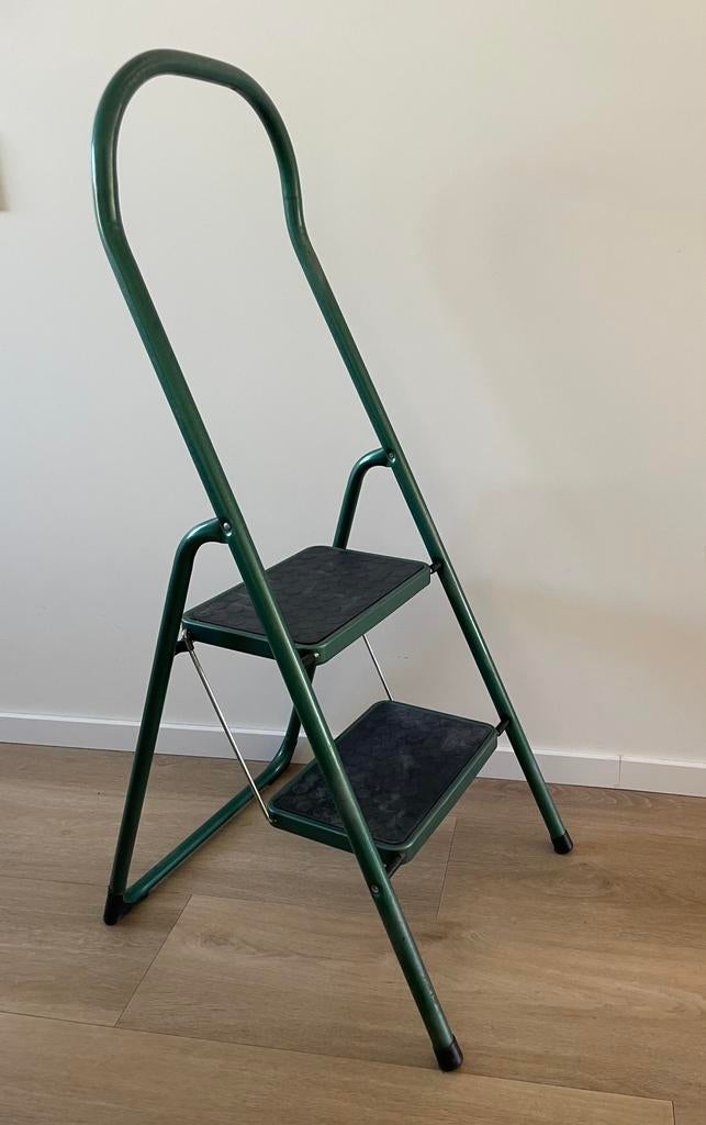 Brabantia huishoudtrap groen degelijk, Ophalen, Gebruikt, Trap, Opvouwbaar of Inschuifbaar