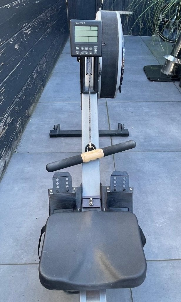 Concept2 model C + PM2 monitor indoor rower / roei apparaat, Ophalen, Benen, Zo goed als nieuw, Metaal