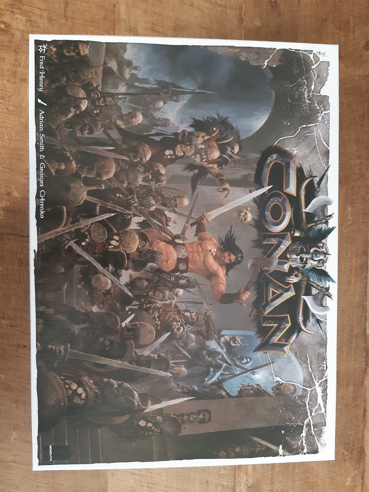 Conan Bordspel - Avontuurlijk Strategisch Spel, Een of twee spelers, Ophalen of Verzenden, Zo goed als nieuw, Monolith