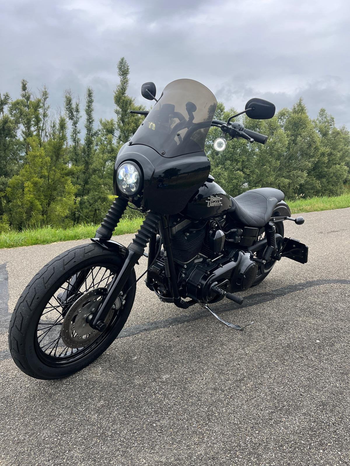 Harley Davidson | FXDB | dyna | clubstyle | inruil mogelijk, Motoren, Motoren | Harley-Davidson, Sportuitlaat, 2 cilinders, Occasion