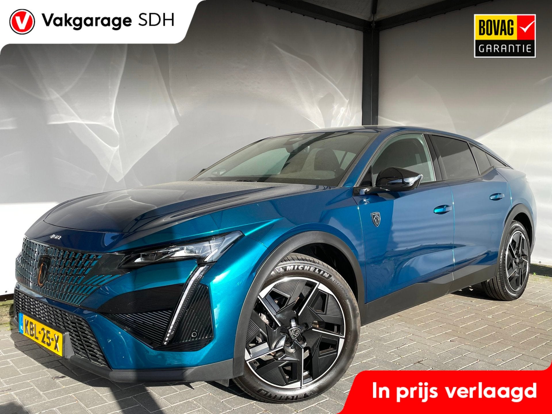 Peugeot 408 1.2 PureTech GT 130 EAT8|Nieuwstaat|FOCAL-Audio|, Gebruikt, 1199 cc, Blauw, Alcantara