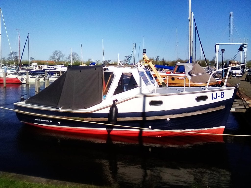 mitchell sea angler 23, Watersport en Boten, Motorboten en Motorjachten, Gebruikt, Diesel, Polyester, 24 pk
