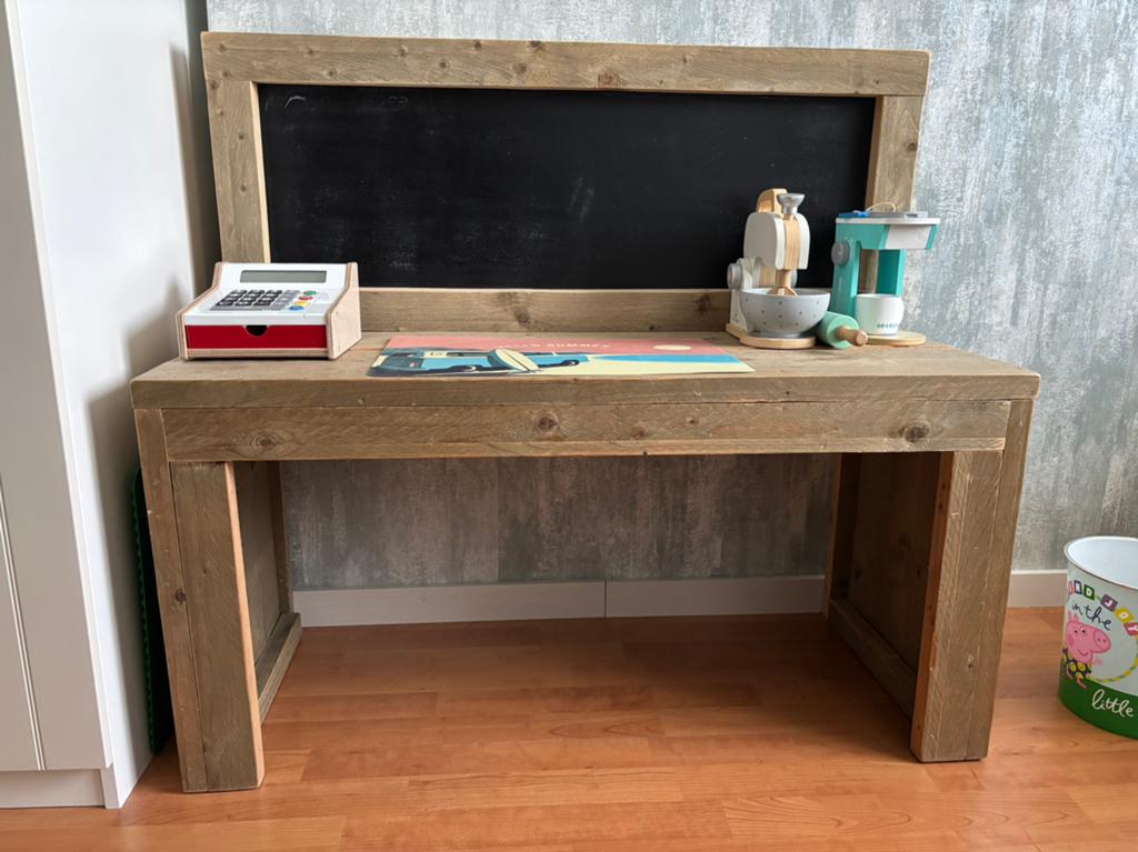 Kinder bureau steigerhout, Ophalen of Verzenden, Overige typen