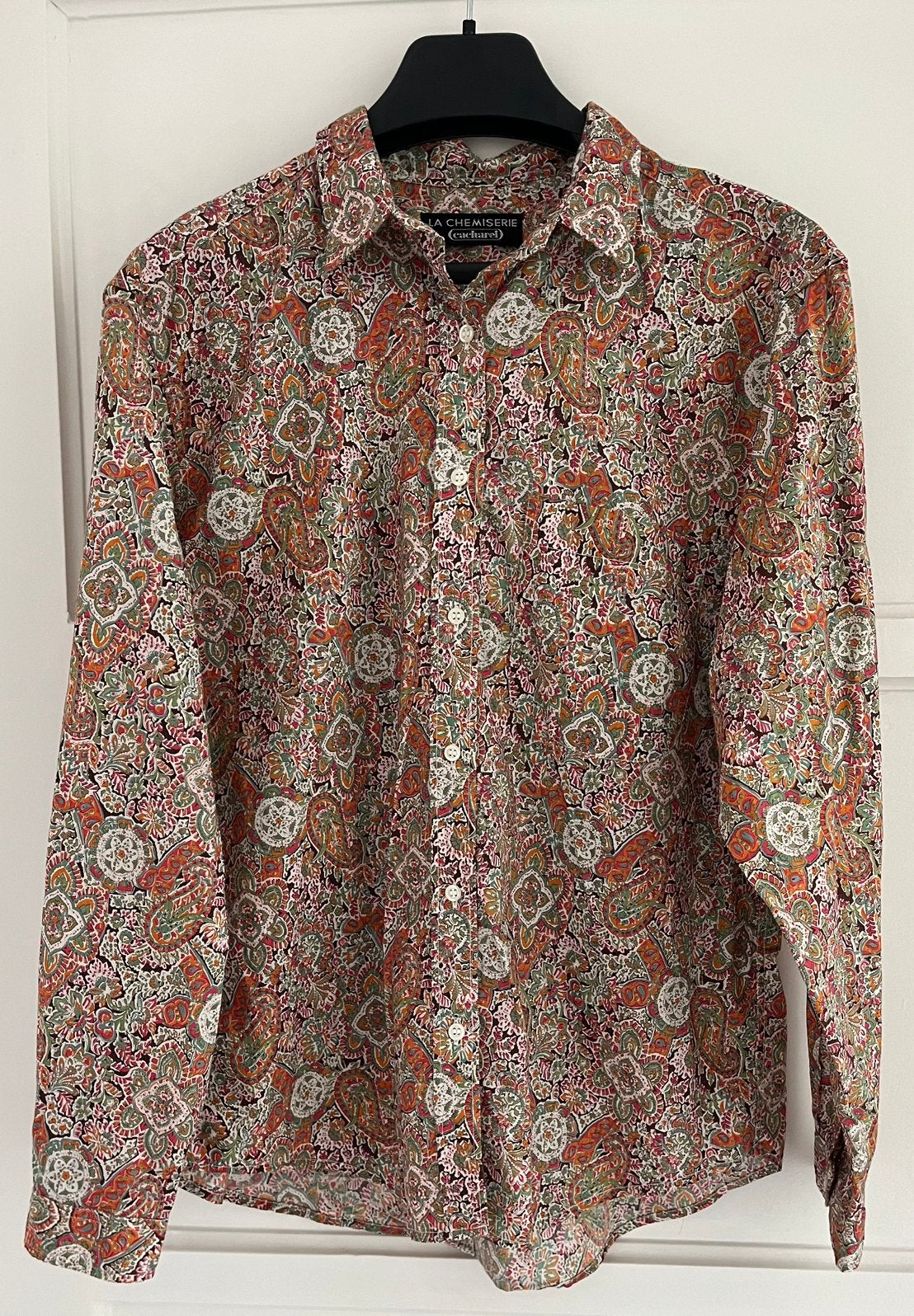 Blouse - meerkleurig - Cacharel - maat 38, Maat 38/40 (M), Meerkleurig, Ophalen of Verzenden, Zo goed als nieuw