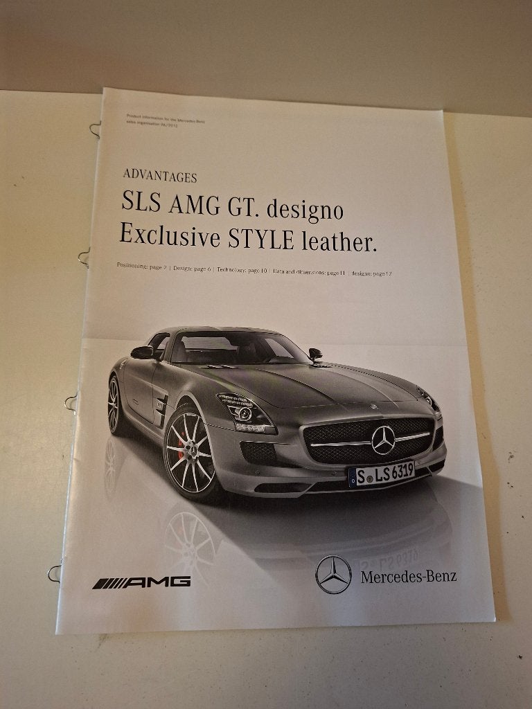 Mercedes SLS AMG GT Designo - Exclusive Style - Advantages, Ophalen of Verzenden, Zo goed als nieuw, Mercedes