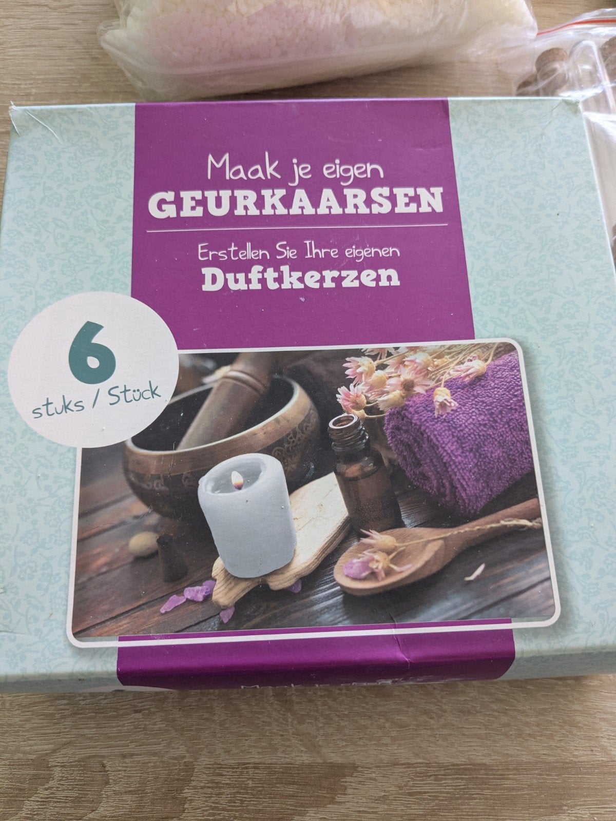 Grote knutselset voor kaarsen en hars - zo goed als nieuw, Meerkleurig, Ophalen of Verzenden, Zo goed als nieuw, Kunststof