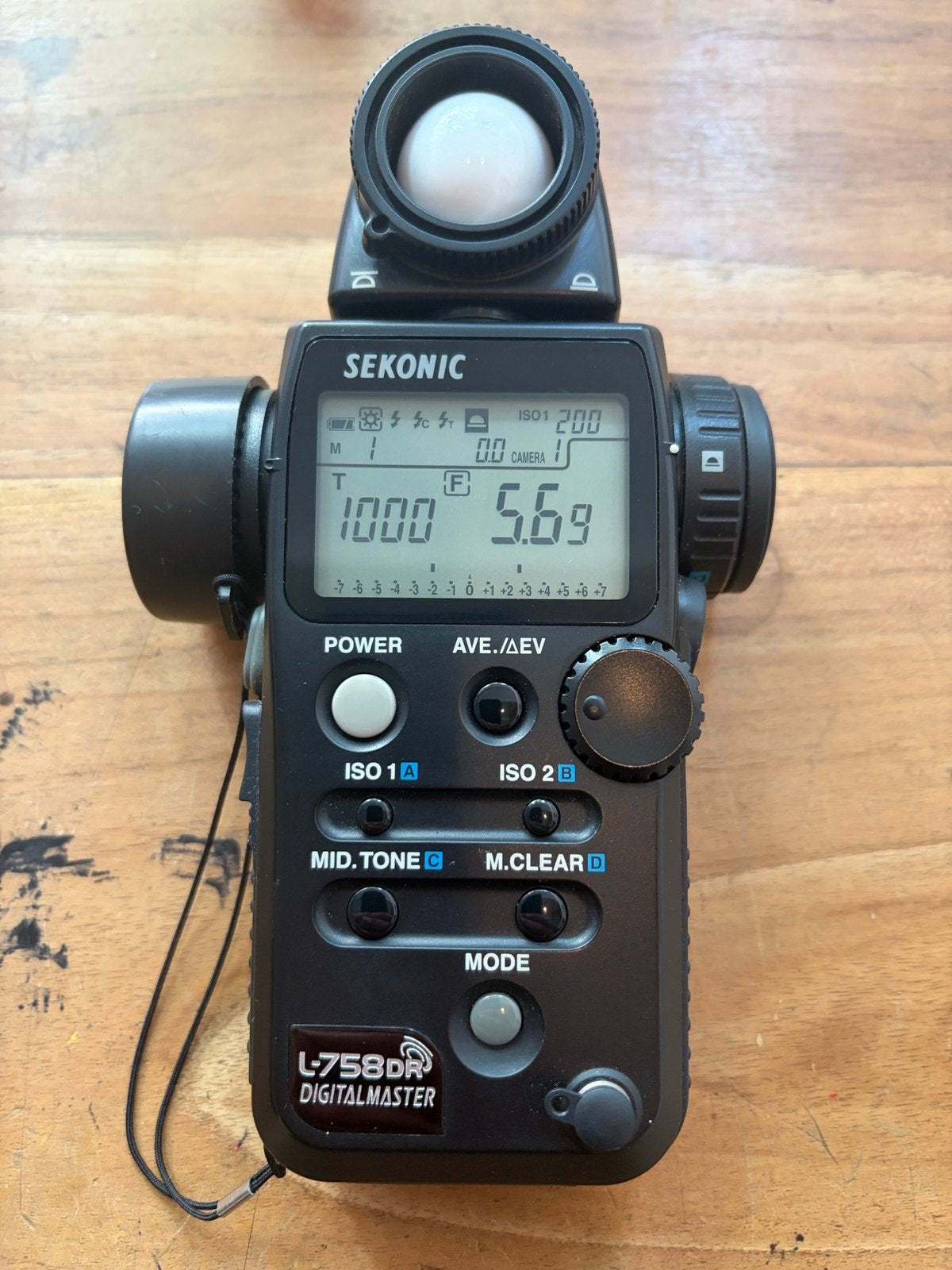 Sekonic L- 758 DR Digitalmaster, Ophalen of Verzenden, Overige typen