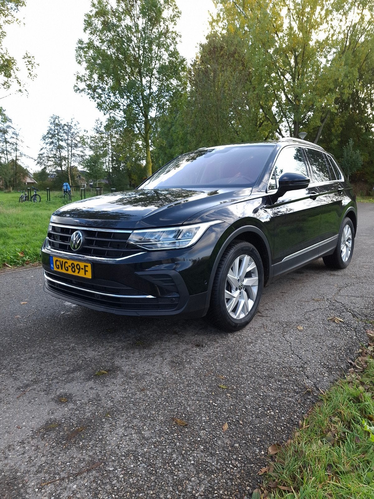 Volkswagen Tiguan 1.5 TSI 150pk 2023 Zwart, Voorwielaandrijving, Stof, Euro 6, 4 cilinders
