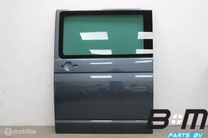 Schuifdeur links VW Transporter T5 / T5 GP LD7U 7E0843107BB, Gebruikt
