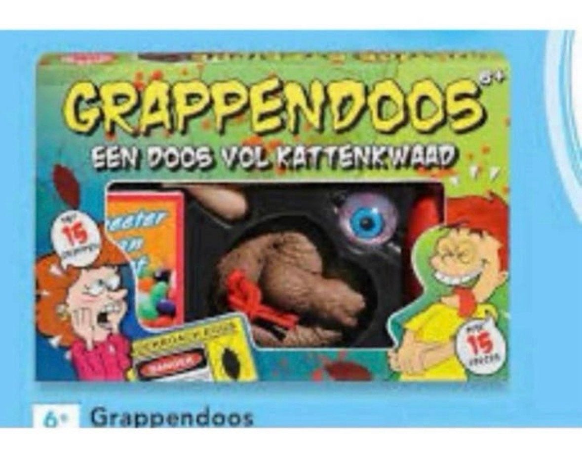 Grappendoos - Een doos vol kattenkwaad, Kinderen en Baby's, Ophalen of Verzenden, Nieuw, Jongen of Meisje