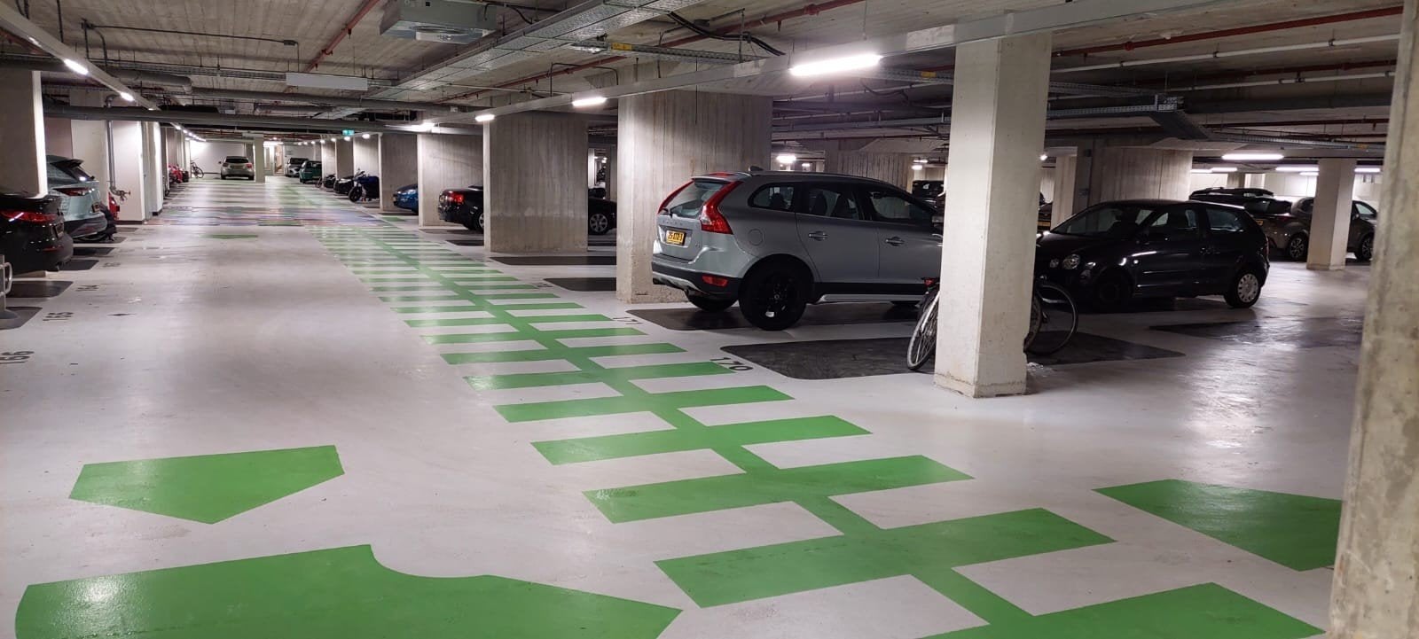 Parkeerplaats in Voorburg, Den Haag