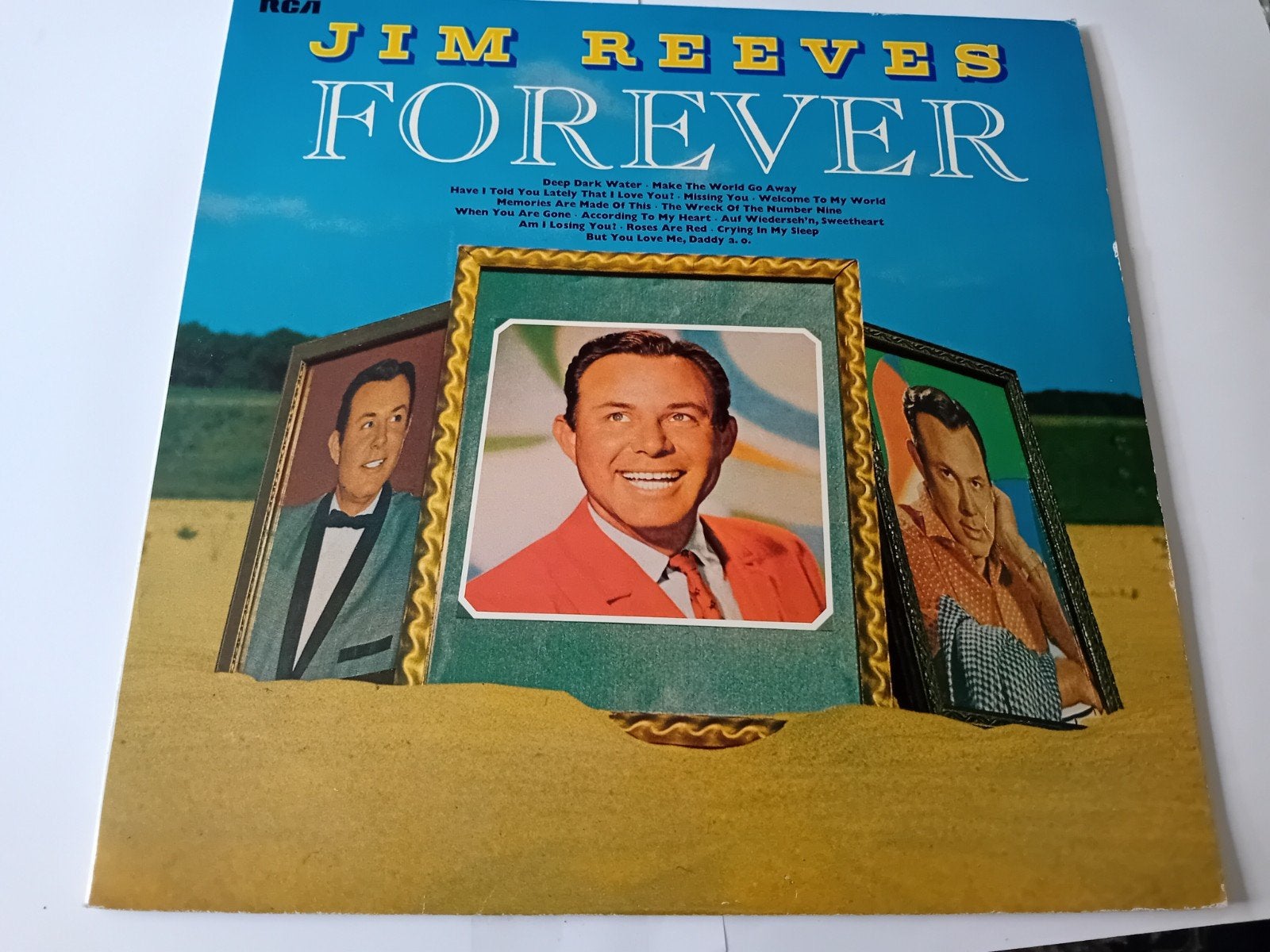 Jim Reeves 2cd- Songs of Christmas & Forever LP's, LP, Gebruikt, Verzenden, Overige genres
