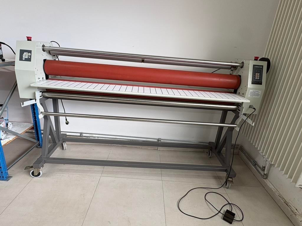 Professionele koude laminator – RollLam E160C Biedermann, Ophalen of Verzenden, Zo goed als nieuw
