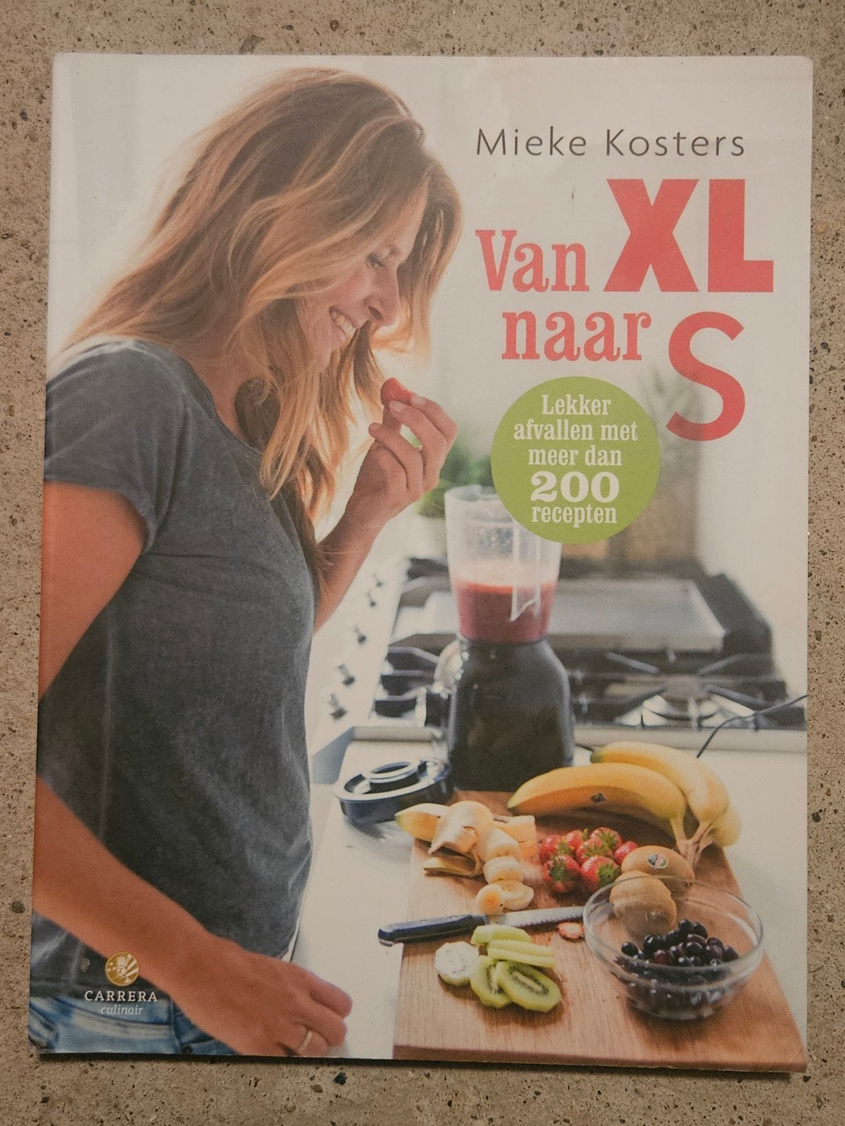 Van XL naar S - Lekker afvallen met meer dan 200 recepten, Boeken, Ophalen of Verzenden, Zo goed als nieuw, Dieet en Voeding, Mieke Kosters