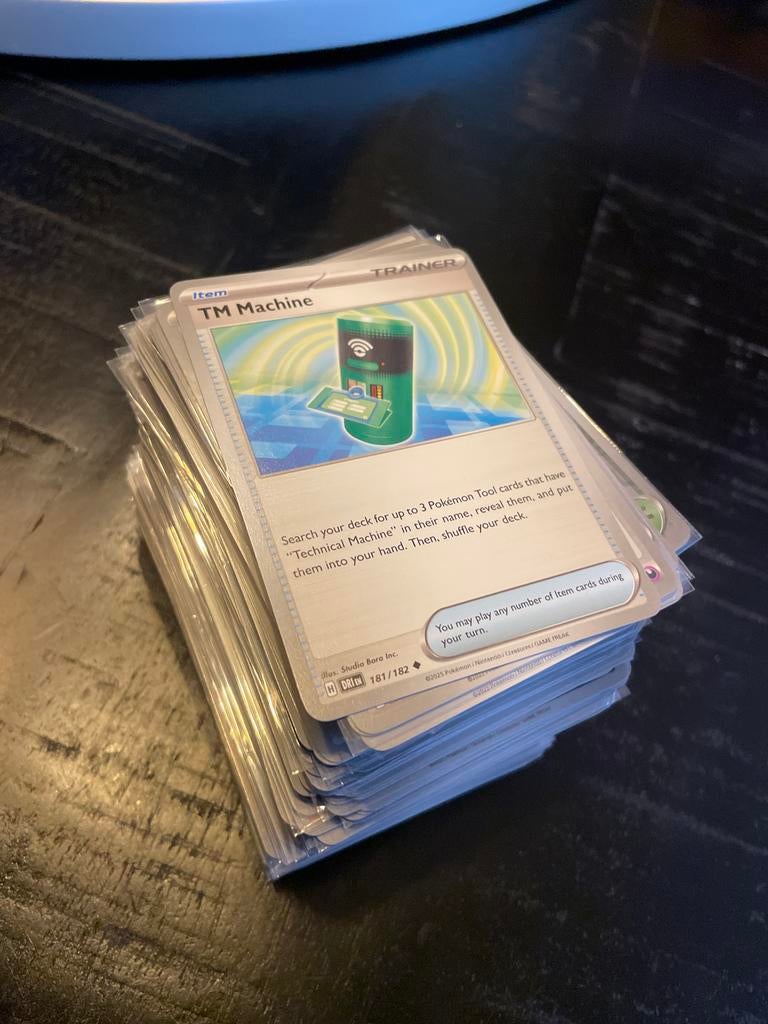 Pokémon TCG: TM Machine Trainer Kaart (181/182), Ophalen of Verzenden