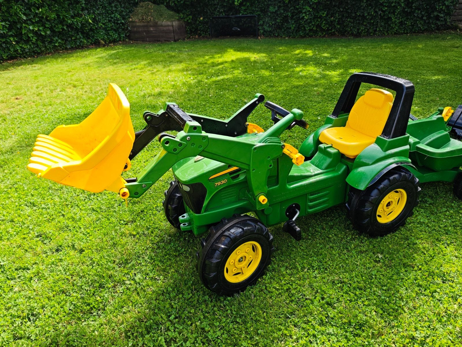 Rolly Toys John Deere incl kar en graafmachine, Ophalen, Zo goed als nieuw