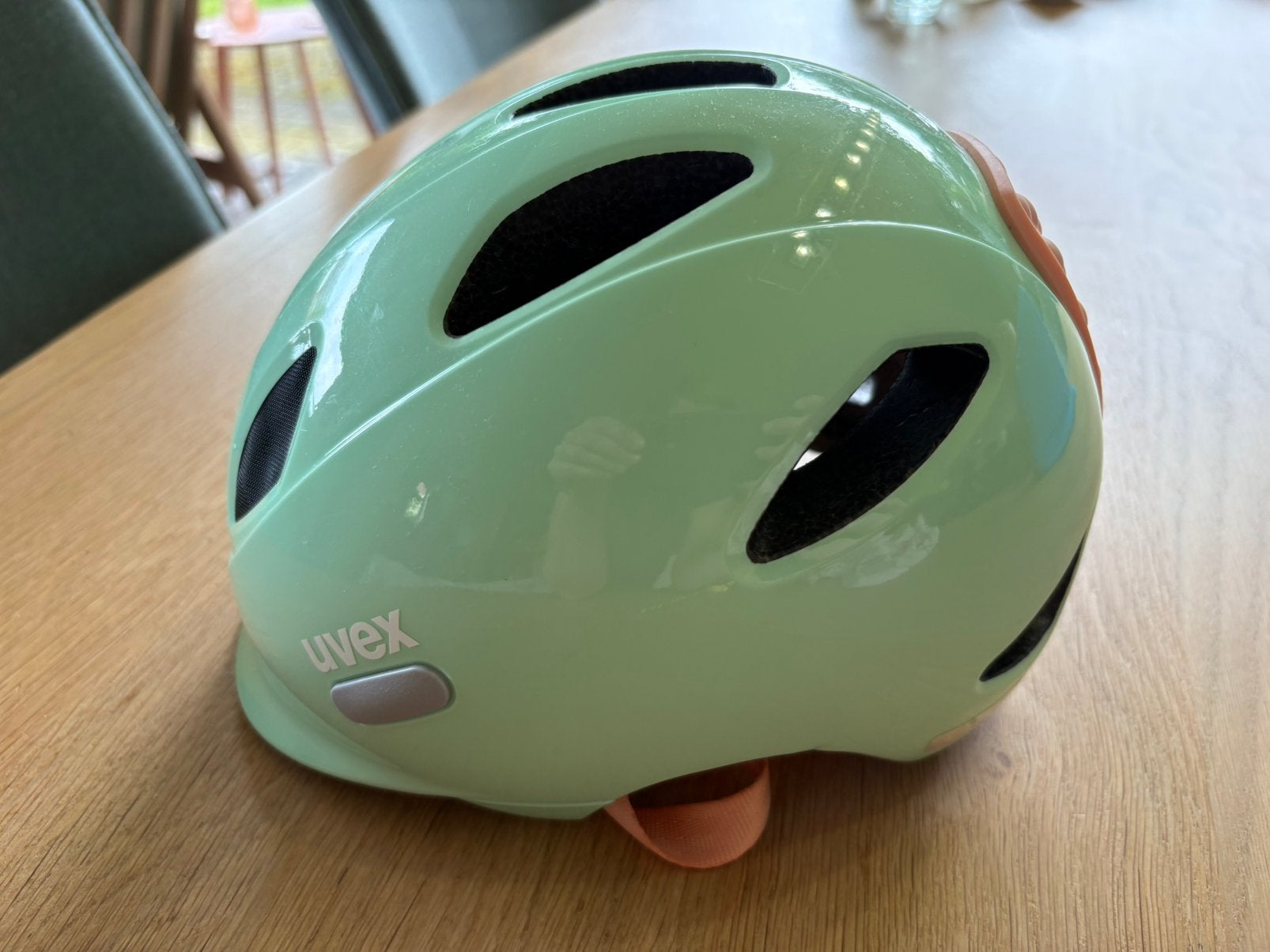 Kinderfietshelm Uvex, Ophalen of Verzenden, Zo goed als nieuw, Jongen of Meisje