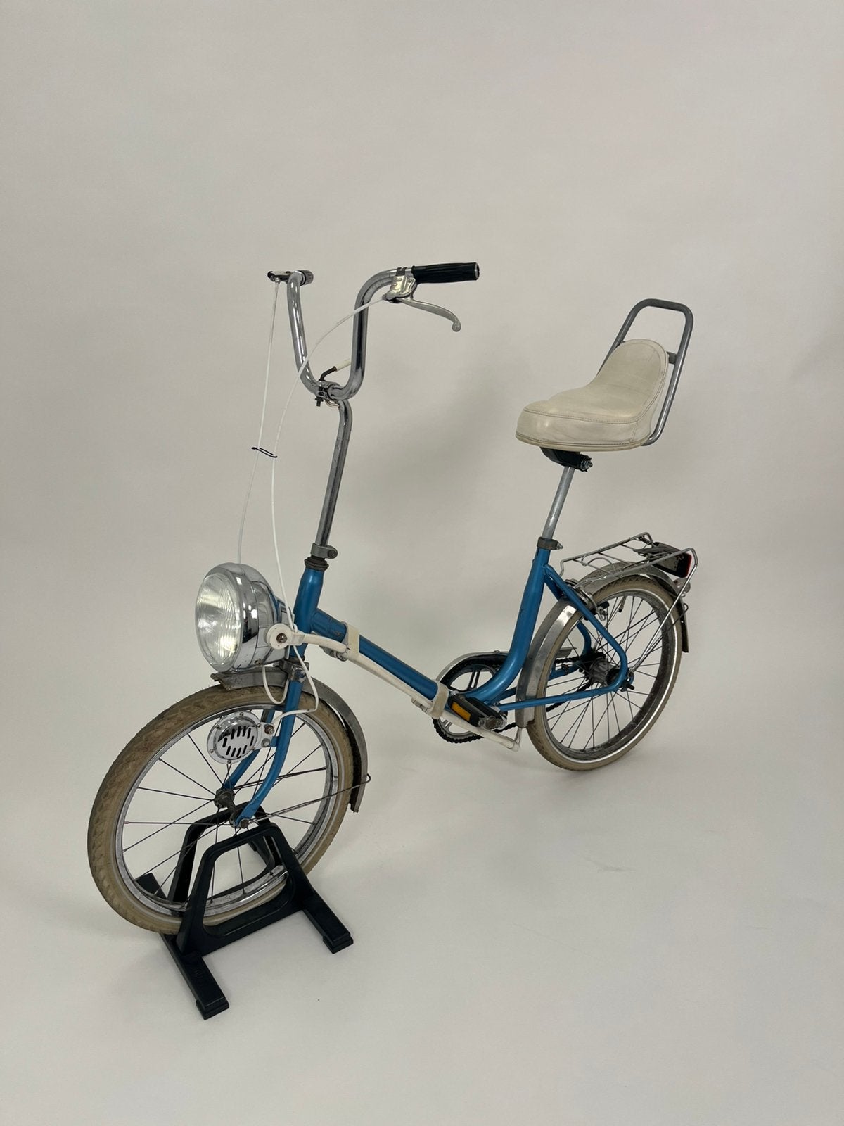 Blauwe Vintage Tomos Fiets, 20 inch of meer, Gebruikt, Versnellingen, Ophalen