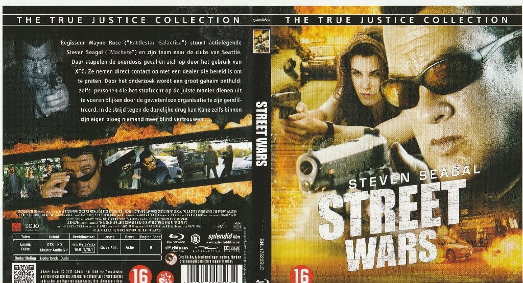 Street wars steven seagal blu ray, Ophalen of Verzenden, Zo goed als nieuw, Actie