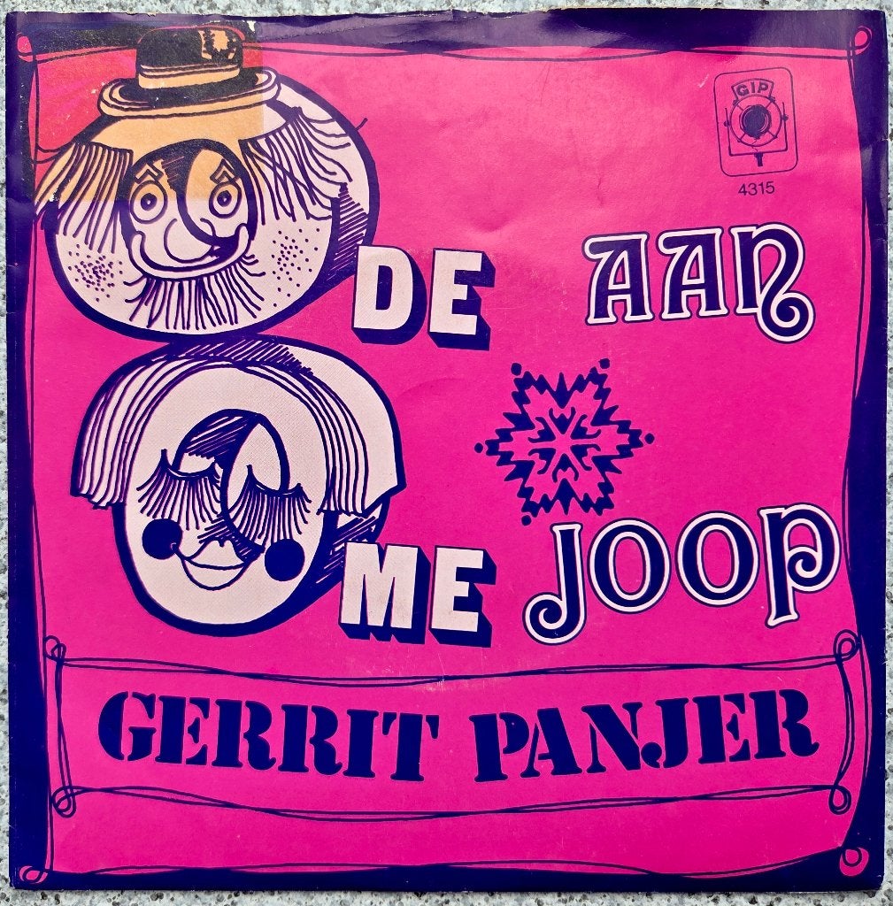 Gerrit Panjer: Ode aan ome Joop, Ophalen of Verzenden, Gebruikt, 7 inch, Levenslied of Smartlap