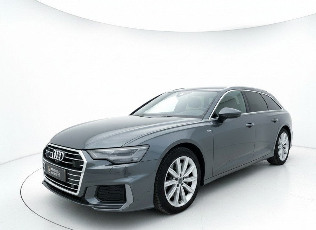 Audi A6 50 TDI Quattro Sport S-Line, Leder, ACC, Trekhaak, Auto's, Audi, Gebruikt, Euro 6, Diesel, 6 cilinders