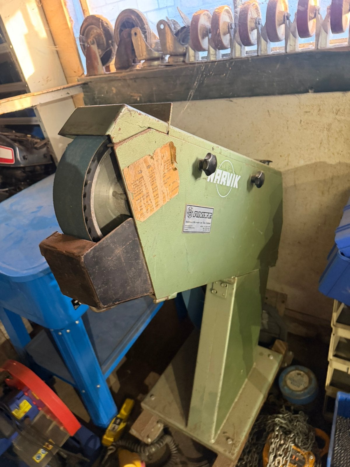 Bandschuurmachine 380v, Ophalen of Verzenden, Gebruikt, Bandschuurmachine