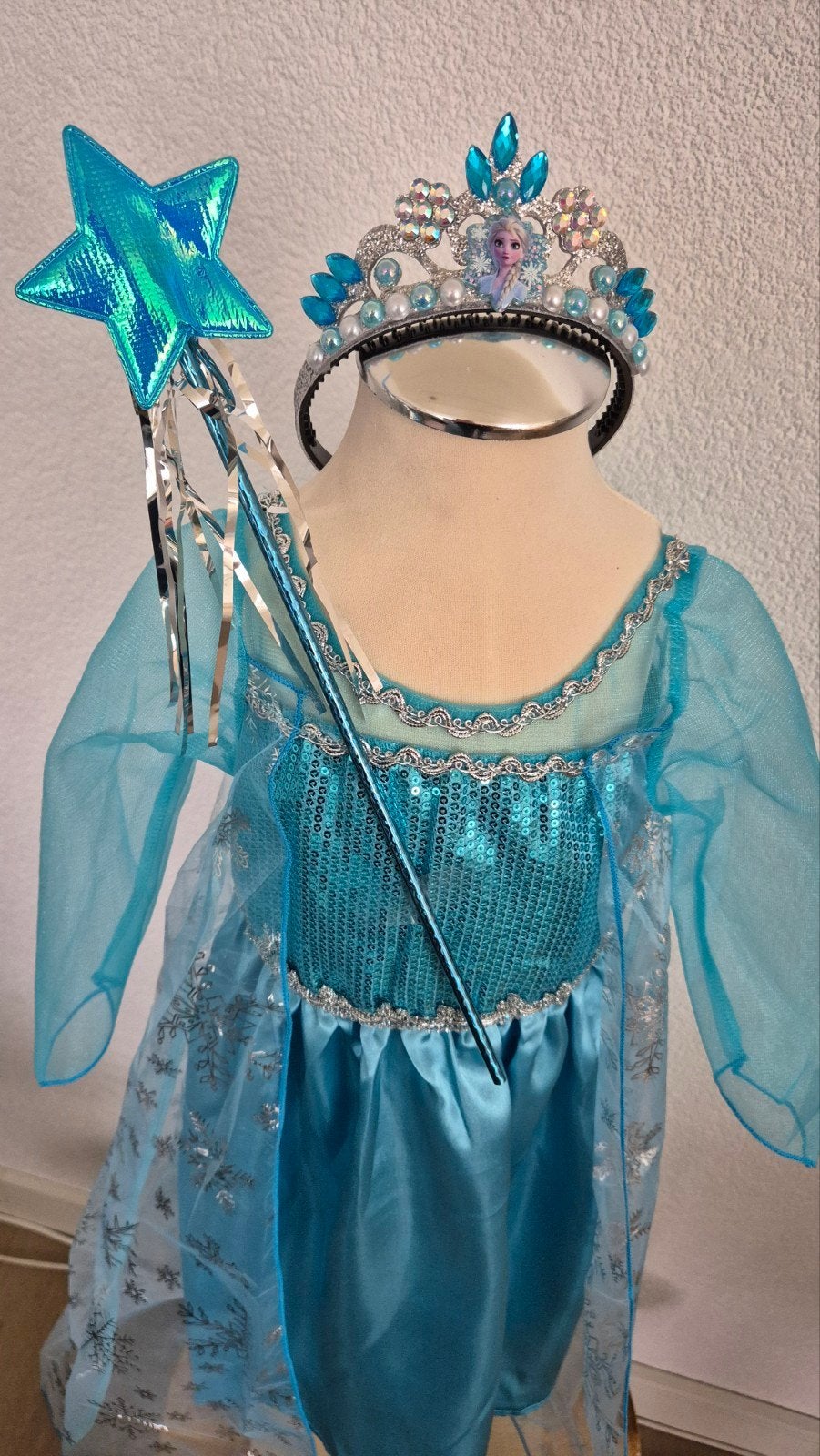 Nieuw Elsa Frozen Prinsessen Jurkje maat 110-116, Kinderen en Baby's, Carnavalskleding en Verkleedspullen, Ophalen of Verzenden