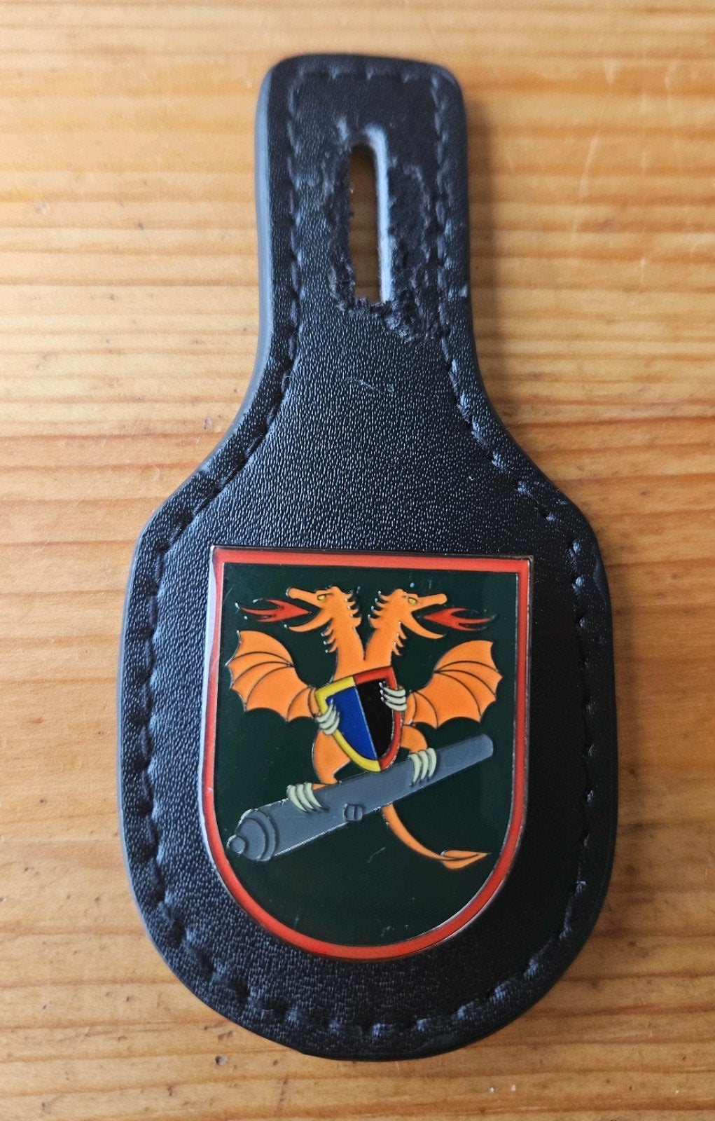 Borstzakhanger Vuursteun Commando, Ophalen of Verzenden, Landmacht, Nederland, Embleem of Badge