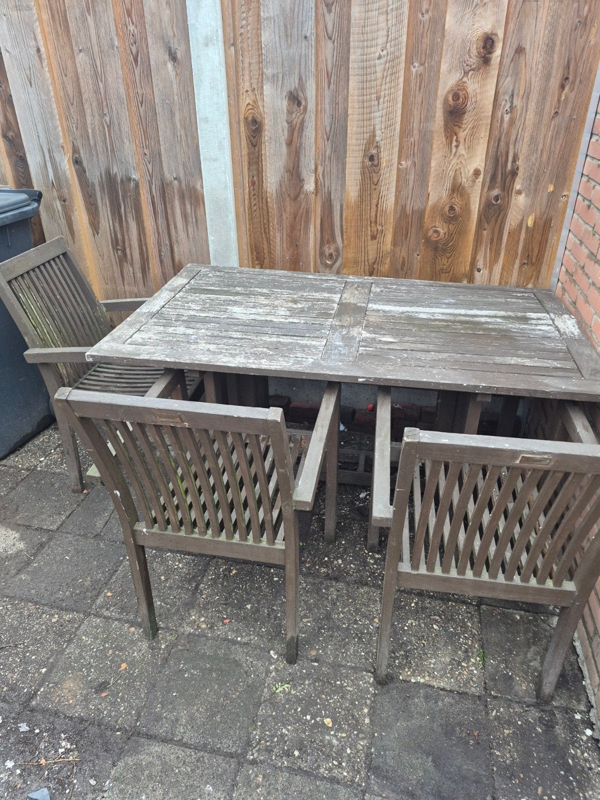 gratis tuinset, Tuin en Terras, Ophalen of Verzenden, Gebruikt, Hout