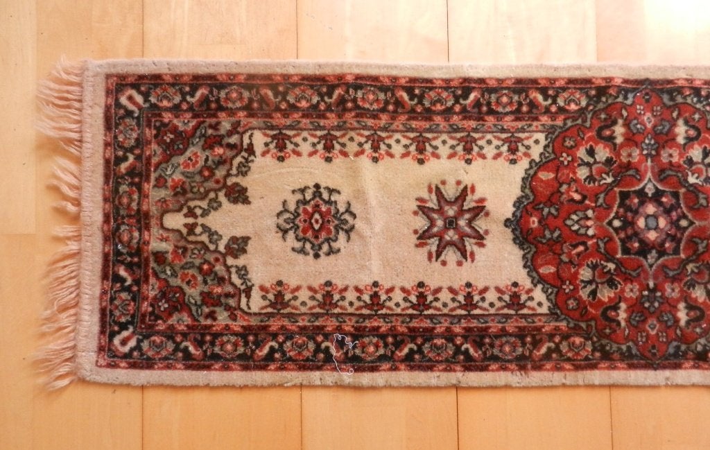 Tafelkleed van trijp velours Amsterdamse School 39 x 138 cm, Minder dan 50 cm, Gebruikt, 100 tot 150 cm, Ophalen of Verzenden