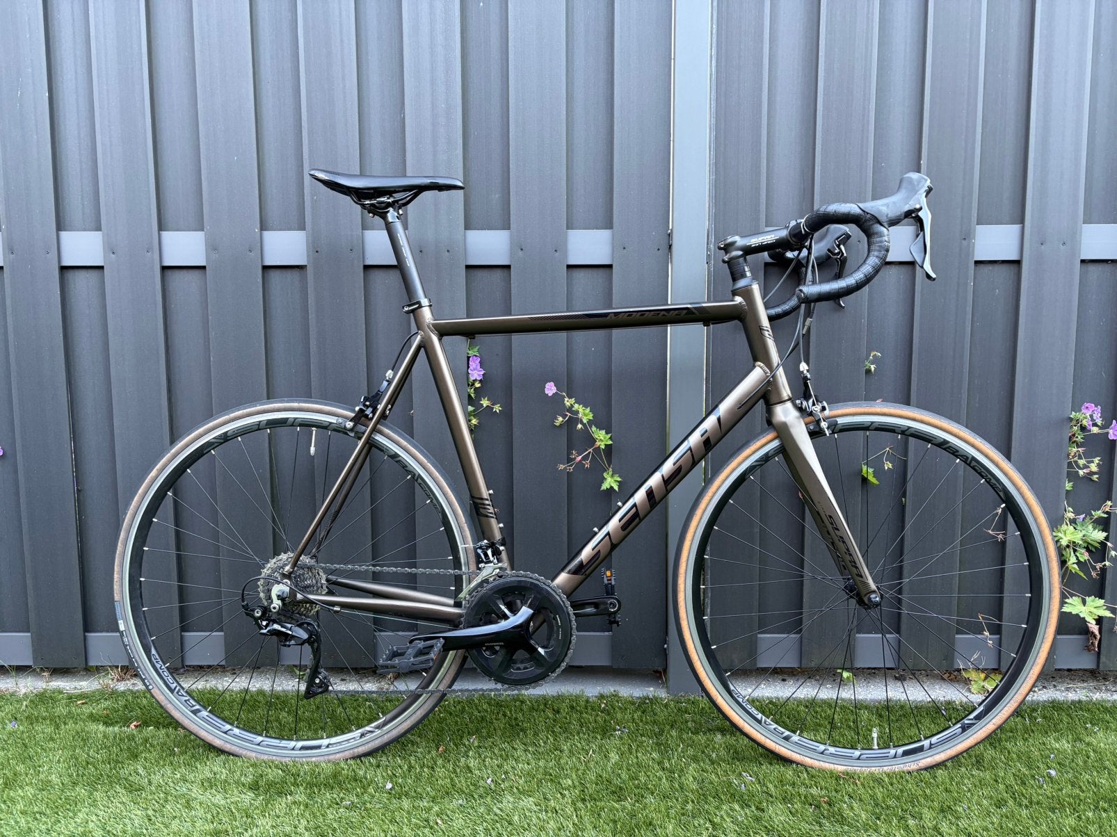 Race fiets 61cm Sensa Modena LTD 105 2020, 26 inch, Velgrem, Zo goed als nieuw, 57 tot 61 cm