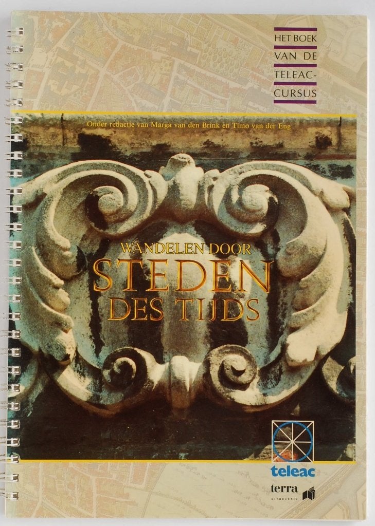 Wandelen door steden des Tijds - Boek Teleac 1990
