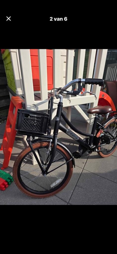 Popal meisjes fiets 20 inch, Fietsen en Brommers, Fietsen | Meisjes, Ophalen of Verzenden, Zo goed als nieuw, 20 inch