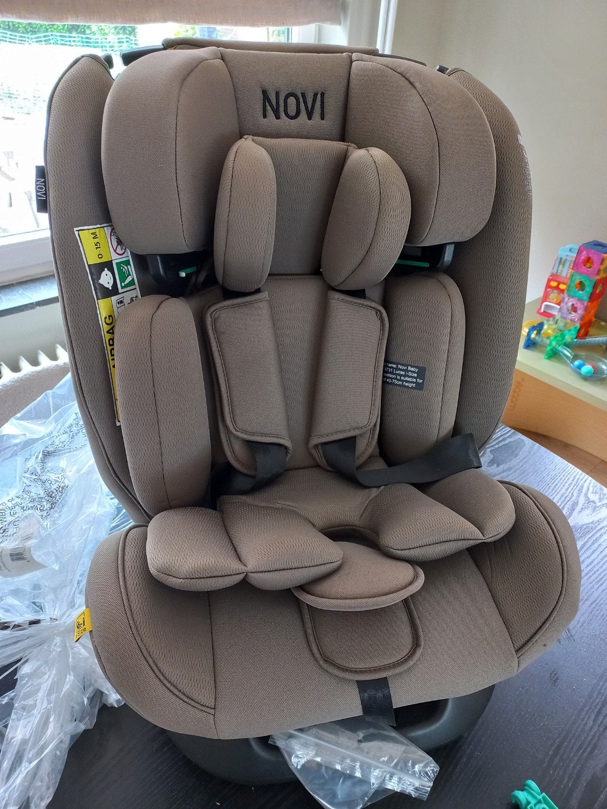 Autostoel Novi Lucas, Ophalen of Verzenden, Nieuw, Overige merken, Autogordel