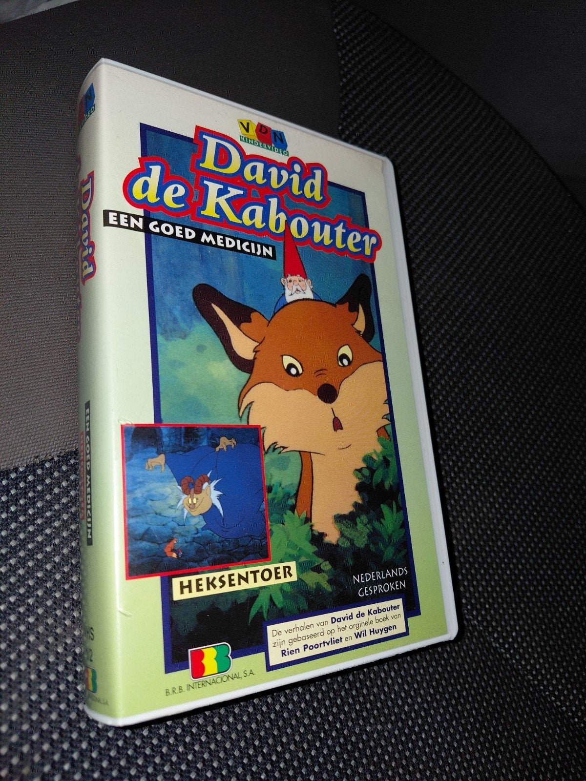 David de Kabouter – Deel 1 Videoband., Gebruikt, Tekenfilm, Alle leeftijden, Ophalen of Verzenden