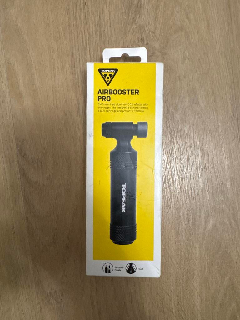 Topeak Airbooster Pro CO2 Inflator - Nieuw in doos, Ophalen of Verzenden, Zo goed als nieuw